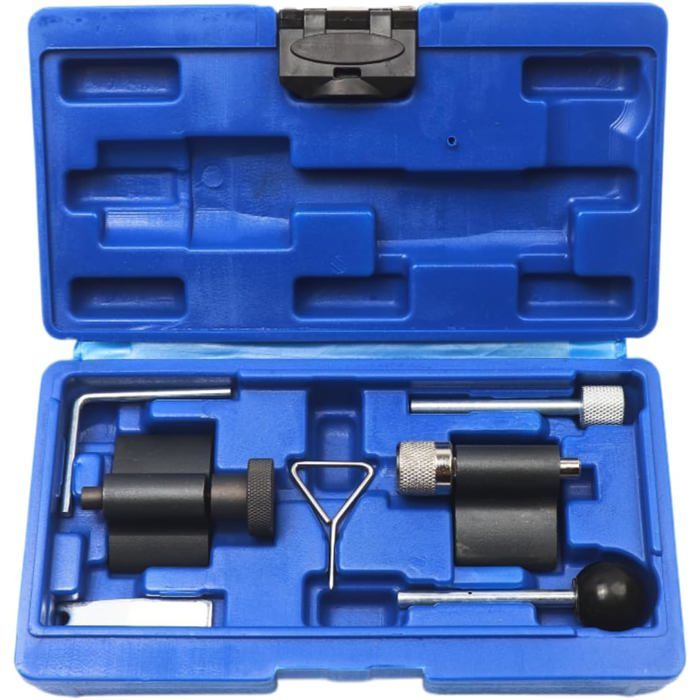 JinsenTGG Outil de Calage Moteur Kit, Réglage de Arbre à Cames Vilebrequin Compatible avec