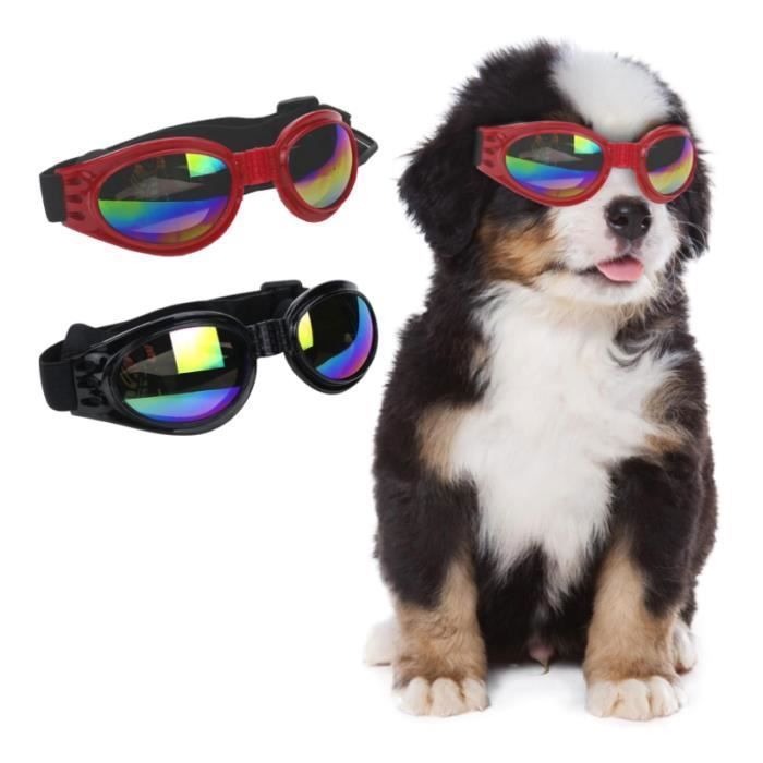 Comparer les prix de 2 Article Lunettes pour Chien Lunette de Soleil pour Chiens Lunettes de Protection pour Le Voyage pour Animaux y LUNETTES DE SOLEIL