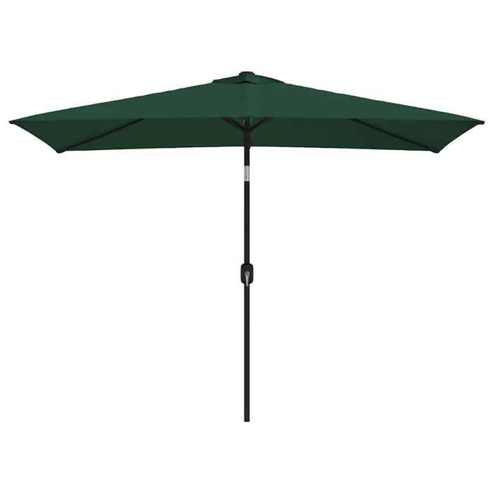 “Winter SaleTOP Accesoire ombre balcon Vert - Parasol 200x300cm Vert Rectangulaire PRO26234
