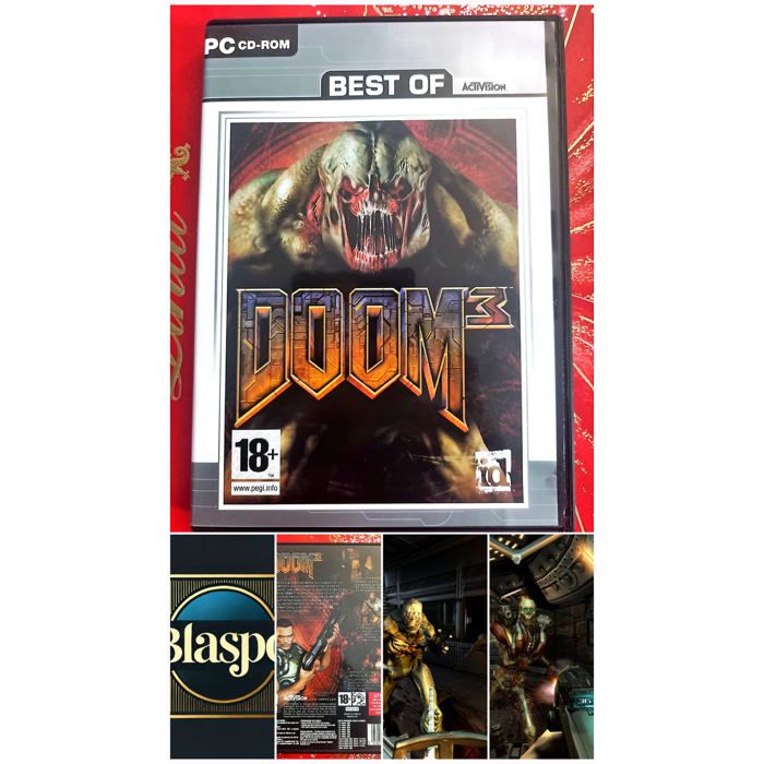 Id Software / Activision Doom 3 – PC Cd-Rom – Version Complète – Sans Clé D’Installation