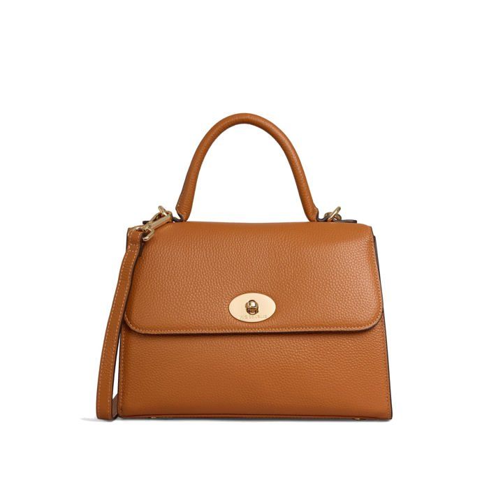 Mac Douglas Alba Clichy - Sac à main cuir Marron CLICHY-ALBA-V31 Mac Douglas Alba Clichy - Sac à main cuir Marron CLICHY-ALBA-V31