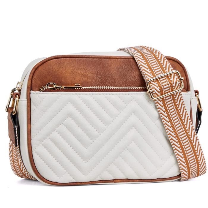 Sac a Main Femme - XJYDNCG - Sac bandoulière femme - Mode - DEX01 - Blanc
