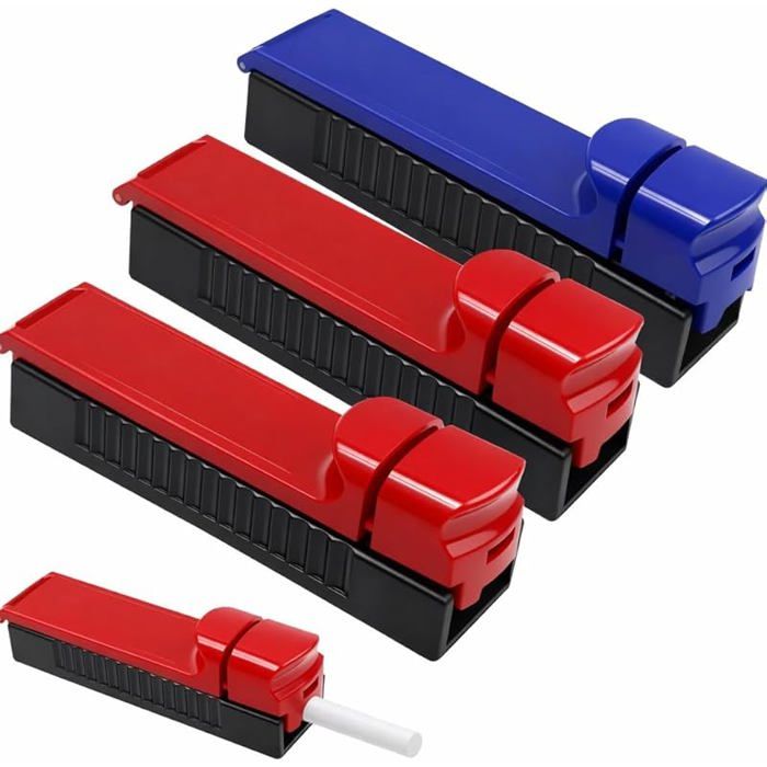 Tubeuse Cigarette Manuelle Lot de 3 Ma à Tuber Compacte pour Tubes 8mm  Rouleuse à Cigarette en Durable avec Remplissage