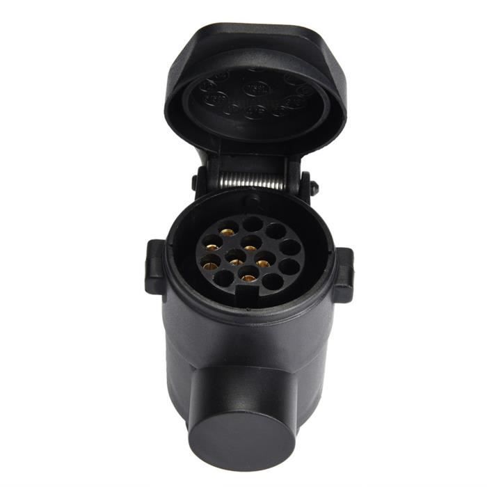 Flaconi Adaptateur Prise Remorque,Adaptateur 7 13 Broches,Adaptateur 13