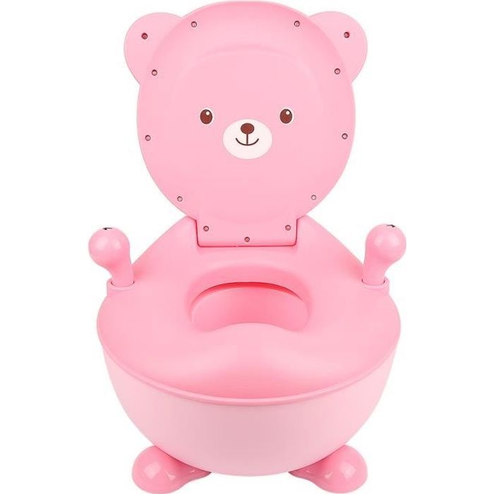 Yfut Toilette Pot Bebe L Apprentissage D Enfant De 6 Mois A 5 Ans Avec Dossier Rose Cdiscount Puericulture Eveil Bebe
