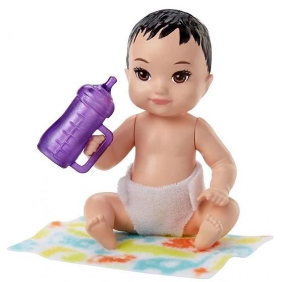 Barbie Poupee Bebe Skipper Babysittersfille 6 Cm Noir Fhy77 Cdiscount Jeux Jouets