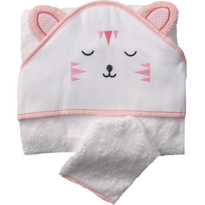 Sortie De Bain Bebe Fille Cdiscount