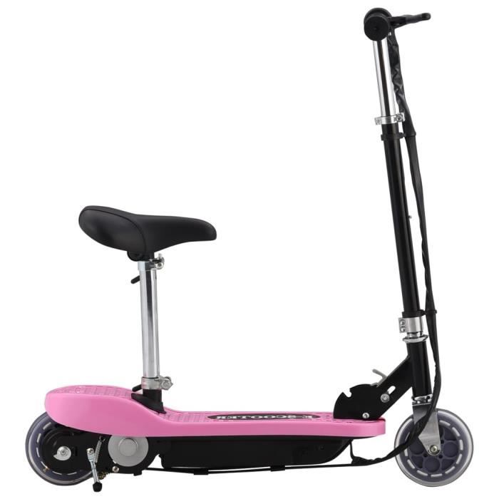 Trottinette Electrique Avec Siege Rose 1 W Xia Cdiscount Auto