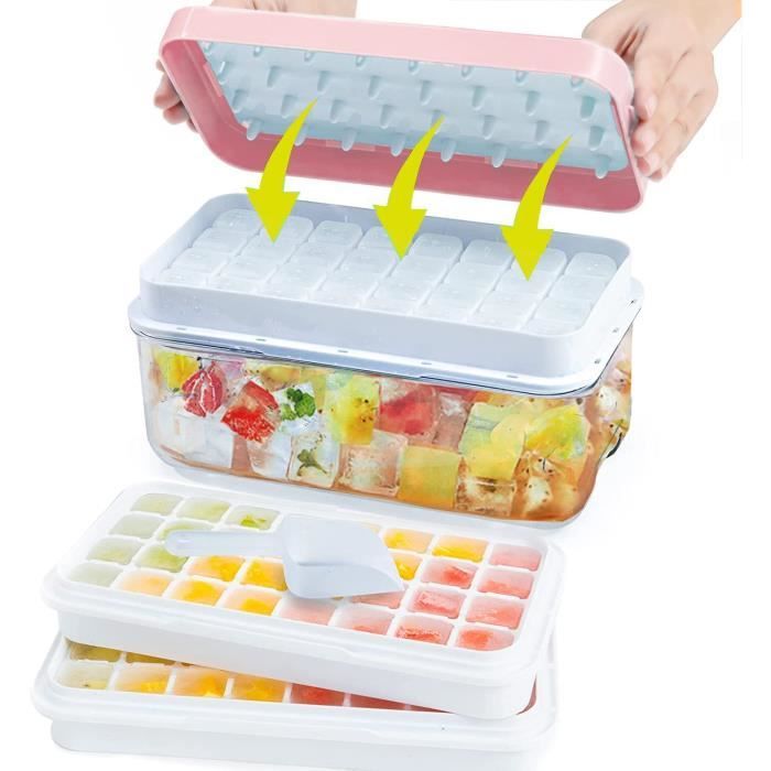 Babymoov - 2 Bacs Glaçon Bébé Diversification Alimentaire + 1 Grign