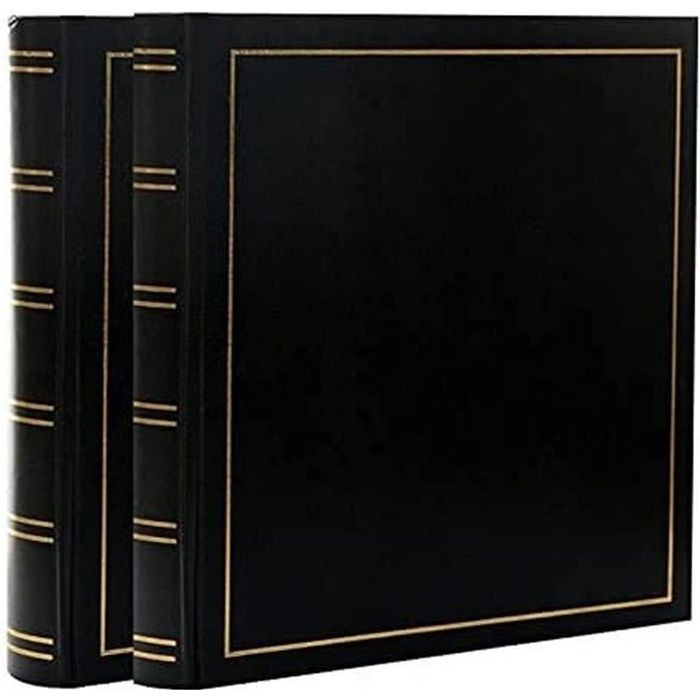 Lot De 3 Albums Photo 2d Choix Marbré Brun 200 Pochettes 11x15