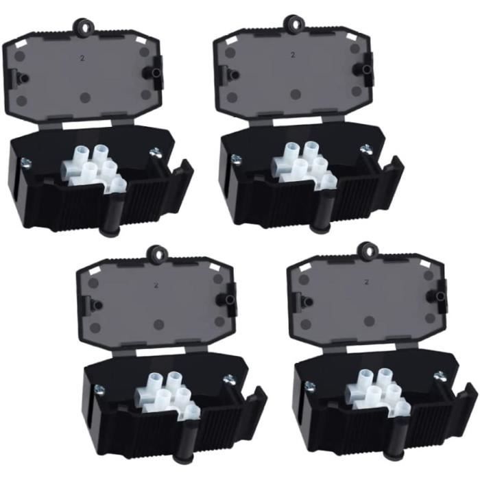 Boîte De Jonction De Bornes De 1/2" 3/4" 4 Voies Pour Les Tubes Métalliques électriques