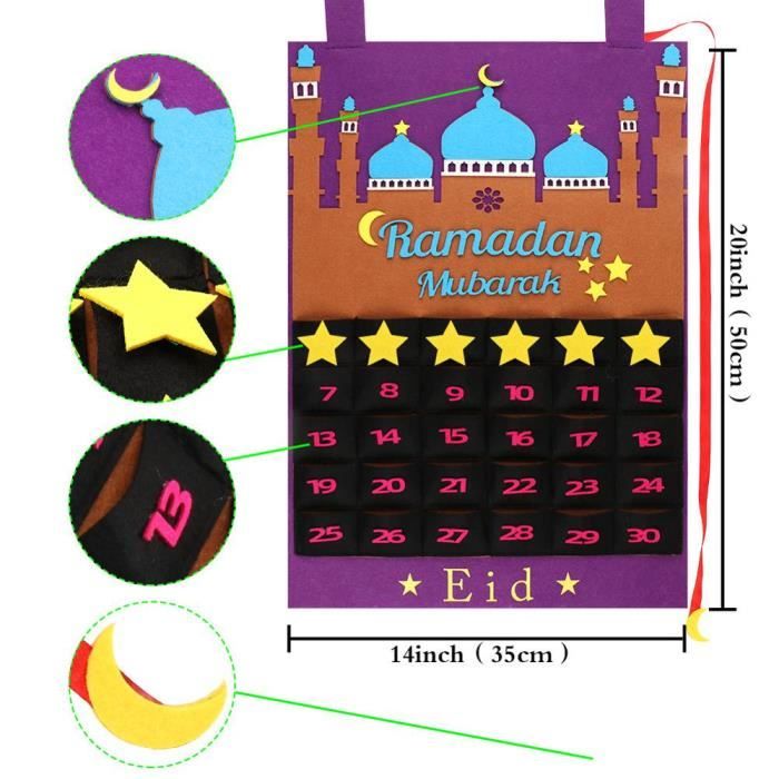 Calendrier ramadan personnalise  Calendriers ramadan publicitaires  personnalises