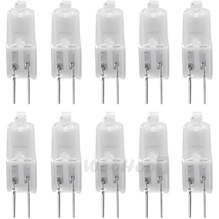 Ampoules Maison 50x Ampoule 5 Led SMD 5050 G4 12V DC Dimmable 2W blanc