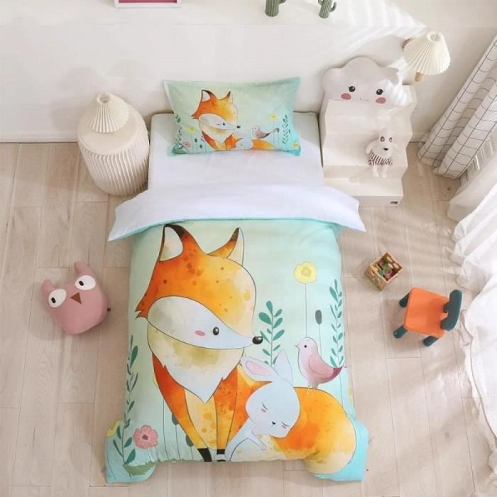 Parure de lit bebe renard clearance