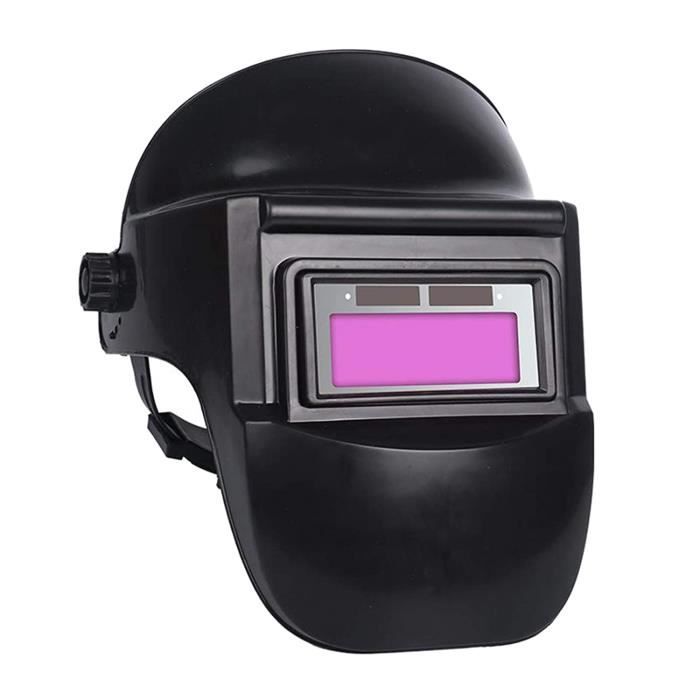 Casque De Soudage HITBOX à Assombrissement Auto - Solaire & Batterie, Teinte 4-13, Léger 390g - Pour MIG, Arc, TIG