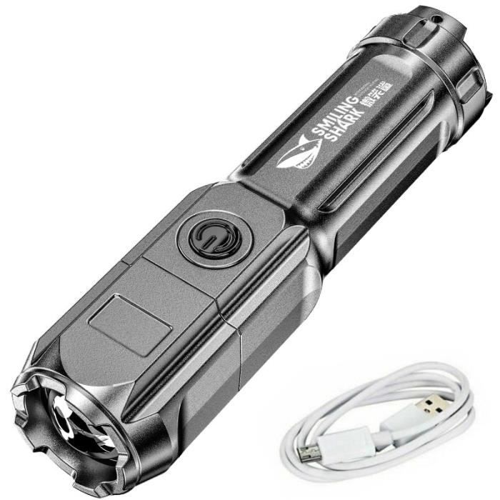 Batterie Lithium 6600mAh Pour Lampe Torche HID 35W/28W - Autonomie Jusqu'à 140 Min