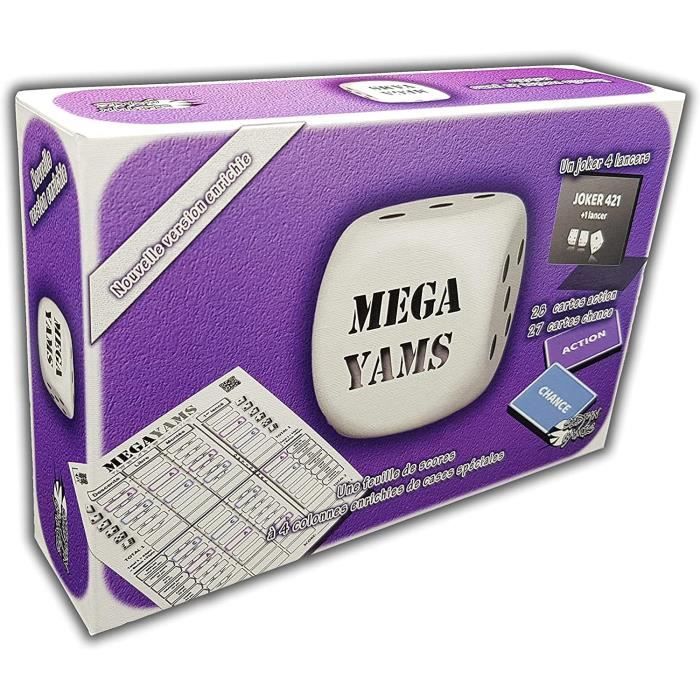 Mega Yams Nouvelle Version enrichie Jeu de dés Cdiscount Jeux