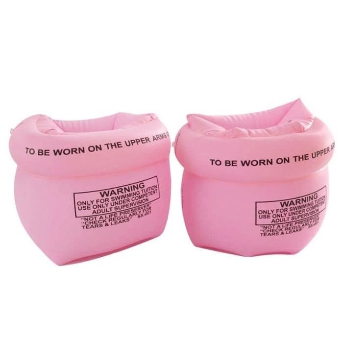 Lot De 4 Brassards De Natation Gonflables épais - 2 Paires, Charge 100 Kg - Pour Enfants Et Adultes Débutants