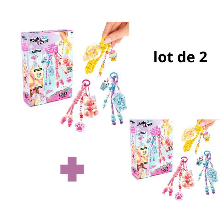 Jeu Créatif Canal Toys OFG 367 – Set De Porte-Clés DIY, 3 Aquacharms XXL - vue 4