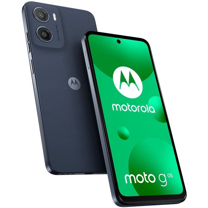 Motorola - Smartphone - Moto G05 - ROM 4 Go - RAM 256 Go - Bleu denim - Version Française