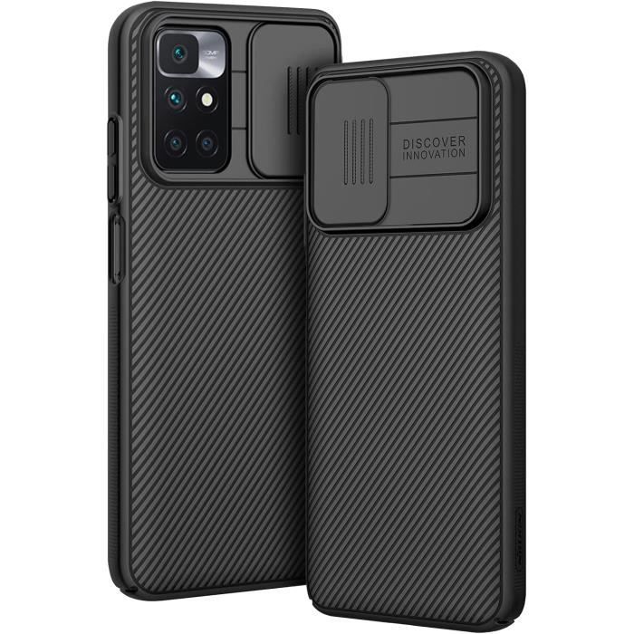 Coque Avec Cordon Pour Xiaomi Redmi 10 - Transparent, Rayures Noir/blanc, TPU