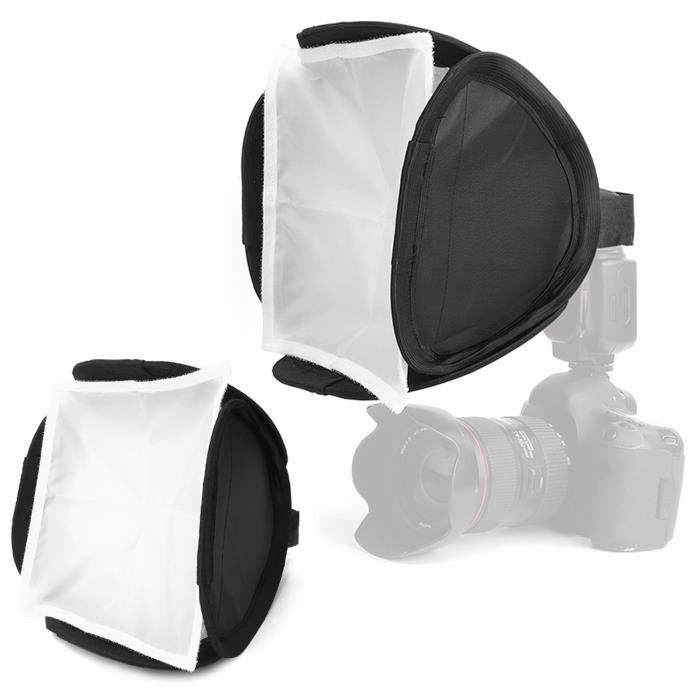 Studio Photo Portatif Pliable 20x20 Cm – Avec Fonds Et Lumière LED – Kit 5 Pièces