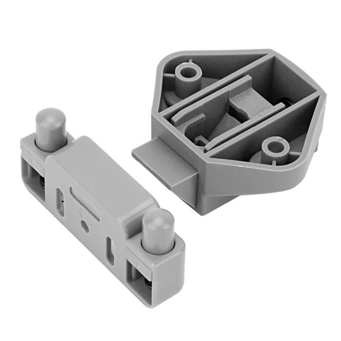 Serrure Push-to-open Pour Camping-car/caravane | Sans Clé, En Zinc | Verrouillage Sécurité Anti-vibration, Installation Encastrée Facile