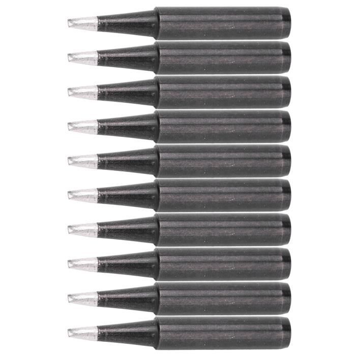 Lot De 10 Pointes à Souder Précises 0.2 Mm - Pointes De Fer à Souder Sans Plomb 900M-T-I X-Tronic Remplaçables Pour Stations De Soudage