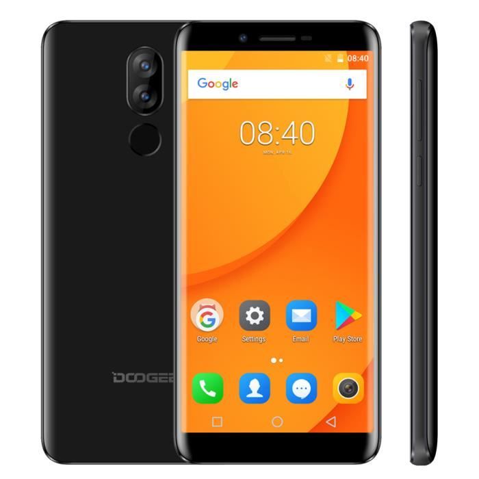 Vente Téléphone portable Smartphone 4G Débloqué DOOGEE X60L 5.5" Écran 16Go téléphone portable Pas Cher - Noir pas cher Vente Téléphone portable Smartphone 4G Débloqué DOOGEE X60L 5.5" Écran 16Go téléphone portable Pas Cher - Noir pas cher