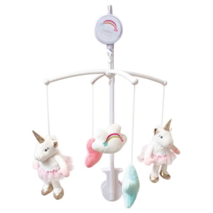 Doudou Et Compagnie Licorne Mobile Musical Cdiscount Puericulture Eveil Bebe