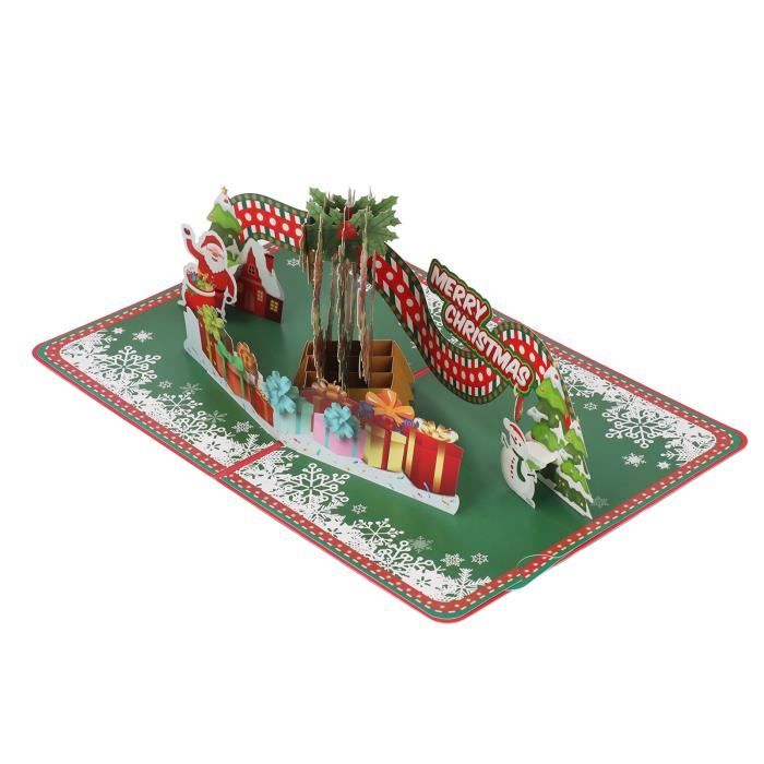3D Gâteau d'anniversaire Cartes de Voeux,Pop Up Carte Musique et Lumière,Joyeux Anniversaire