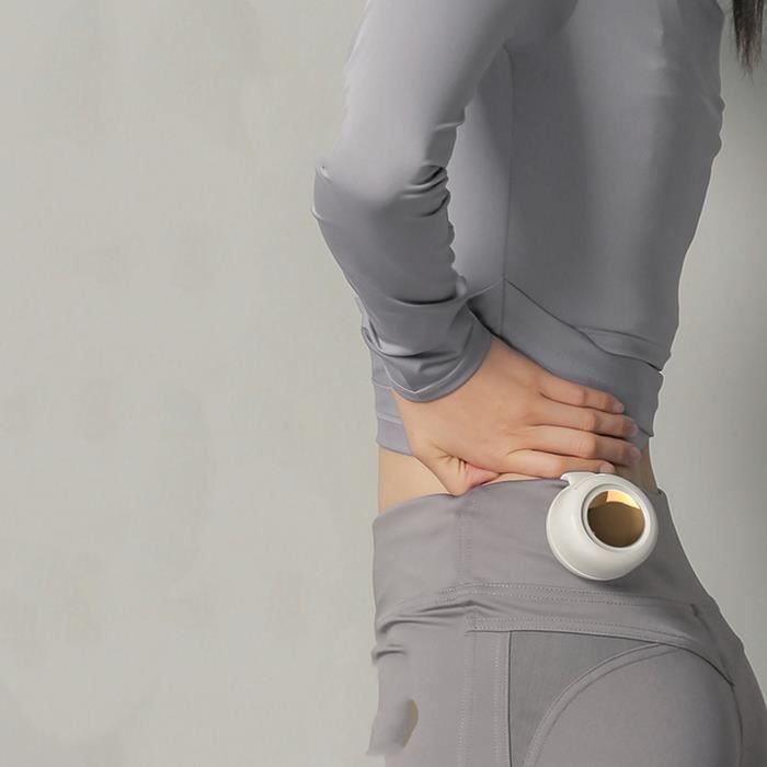 Ventilateur de taille suspendu - DUOKON - Portable - Alimentation USB - Faible bruit - 360° réglable - Duokon