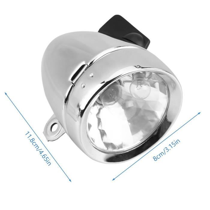 Feu lampe arrière CIBIE dynamo aluminium | France