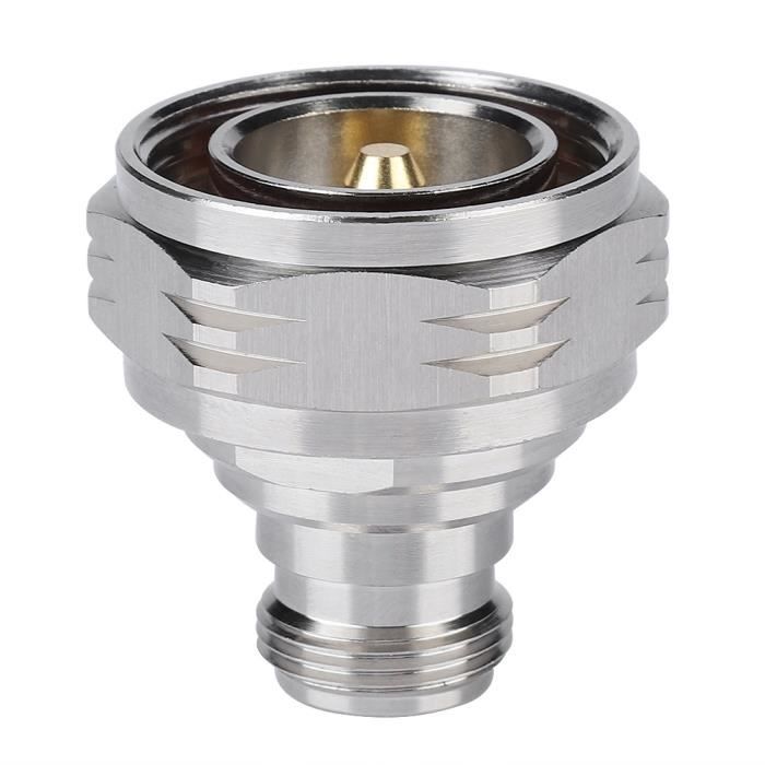 Adattatore RF 7/16 DIN Maschio A N Femmina – Connettore Coassiale Per Cavi RG8 RG213 LMR400, 50 Ohm