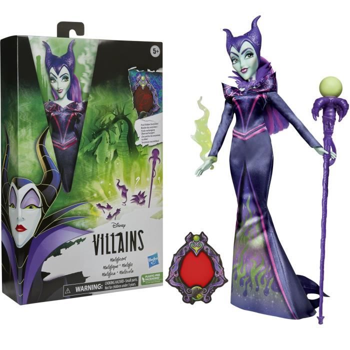 Poupée Disney Villapoupée Maléfique - HASBRO - Contient plusieurs surprises