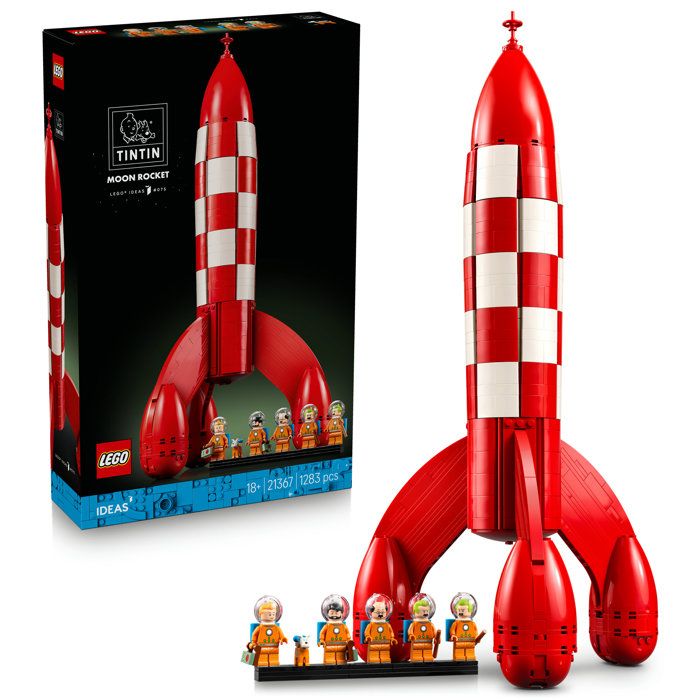 LEGO Ideas 21367 La Fusée de Tintin chez Cdiscount