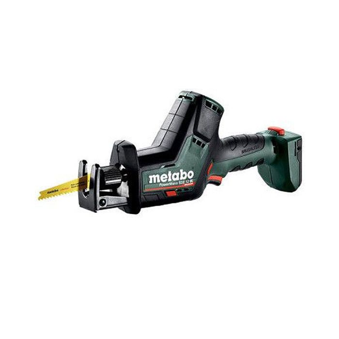 Scie sabre 12V SSE 12 BL METABO 602322860 sans batterie ni chargeur carton