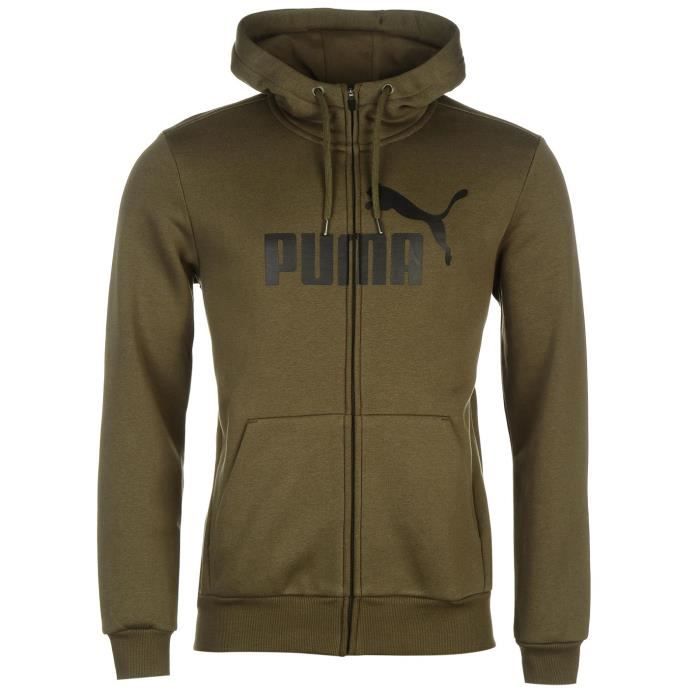 sweat puma homme verte