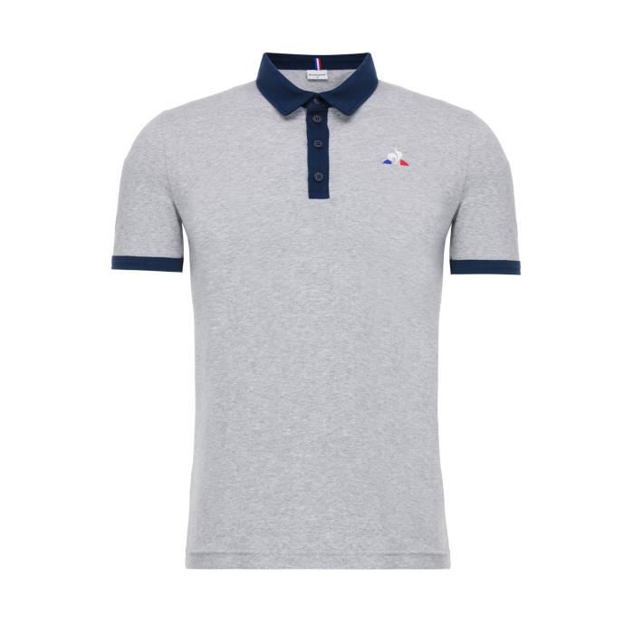 polo le coq sportif homme rouge