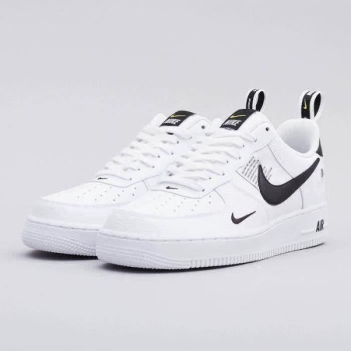 Air Forcex 1 07 lv8 Low Utility White Black Homme Femme Chaussures