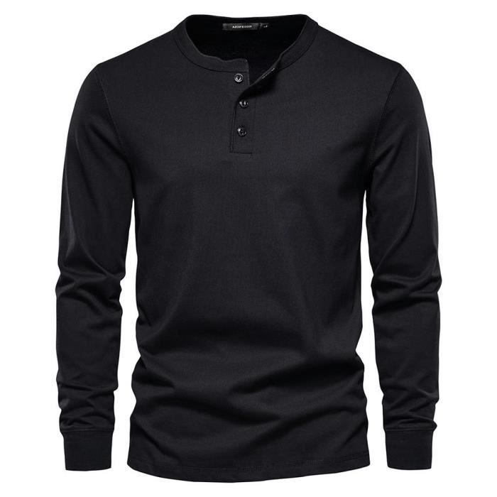 T-shirt Homme AllSaints Tonic SS, Noir, Taille M - Coton, Col Rond