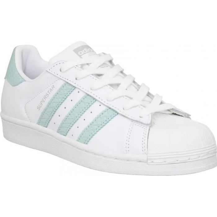 superstar grise cuir
