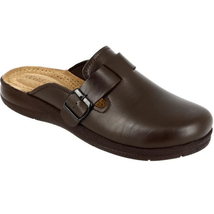 REIS Sabots Homme En EVA - Confortables Avec Sangle Talon - Chaussures Jardin Et Loisirs