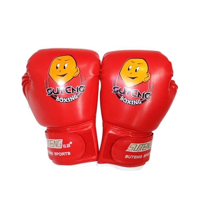 Gants De Boxe Enfant Banapoy Rose 10.1 Oz - 22 Cm - Crochet & Velcro - Entraînement & Combat
