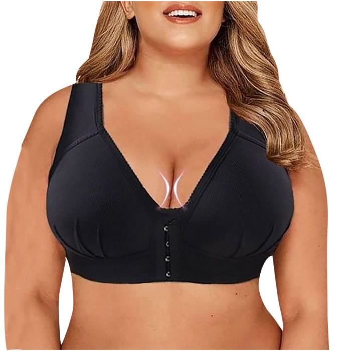 Soutien-gorge Sans Fil Pour Femme, Col En V, Doux, Sans Couture
