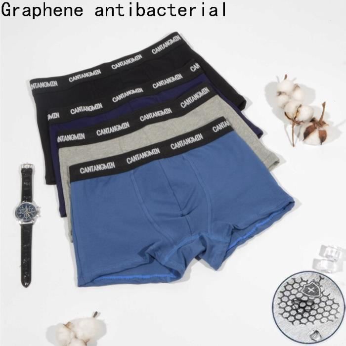 Lot De 3 Boxers Longs Homme Grande Taille - Coton Anti-frottement, Respirant, Coupe Ample