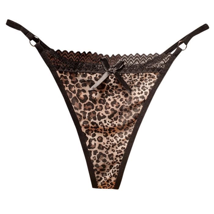 Lot De 6 Strings Taille Haute Femme - Polyamide/Elastanne - Prêt à Aimer