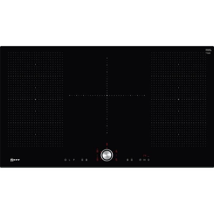 Neff plaque de cuisson induction 90cm 5 feux flexinduction11100w noir