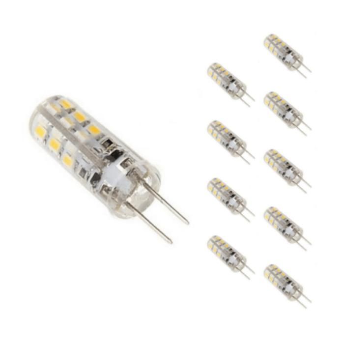 Ampoule LED G4 2W 12V SMD2835 24LED 360° (Pack de 10) Blanc Froid
