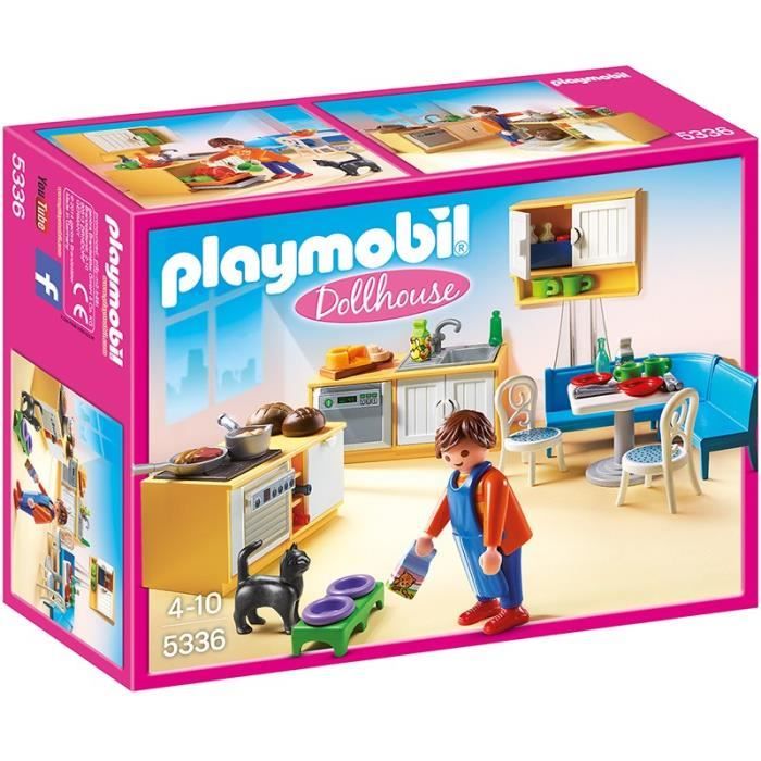 cuisine avec ilot playmobil